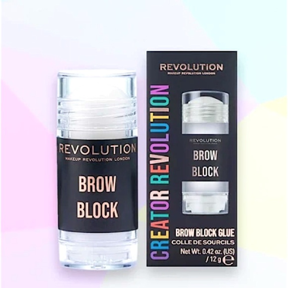 NIB New Sealed box REVOLUTION Brow Block Glue